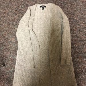 Grey cardigan